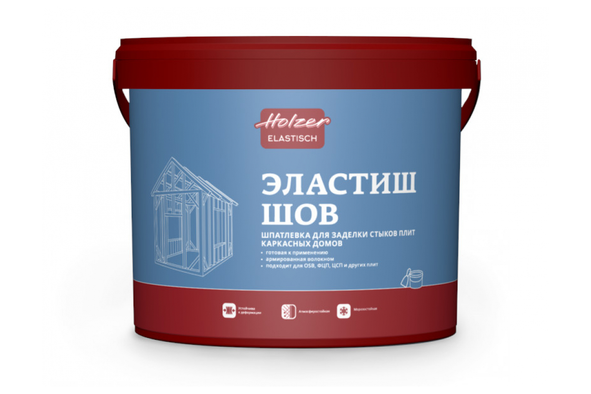 Holzer ELASTISCH Шпатлевка Эластиш ШОВ