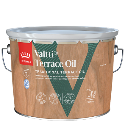 Tikkivala Valtti Terrace Oil масло для террас и садовой мебели
