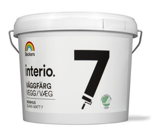 Beckers Interio Vaggfarg 07 краска для стен и потолков