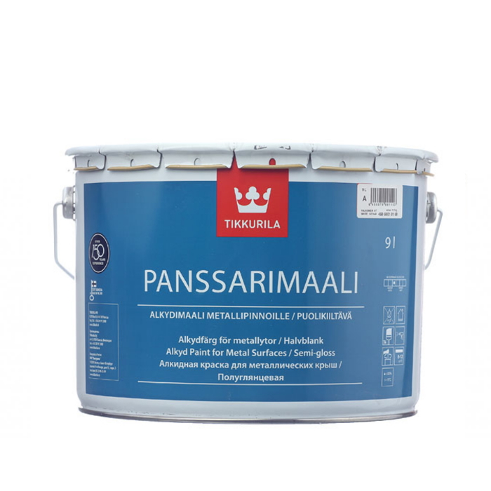 Tikkurila Panssarimaali Краска для металлических крыш