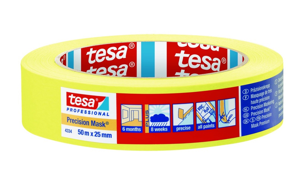 Tesa лента малярная четкий край