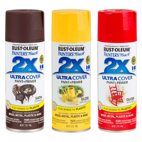 Rust-Oleum Painter’s Touch Ultra Cover 2X Enamel Sprays Универсальная алкидная эмаль