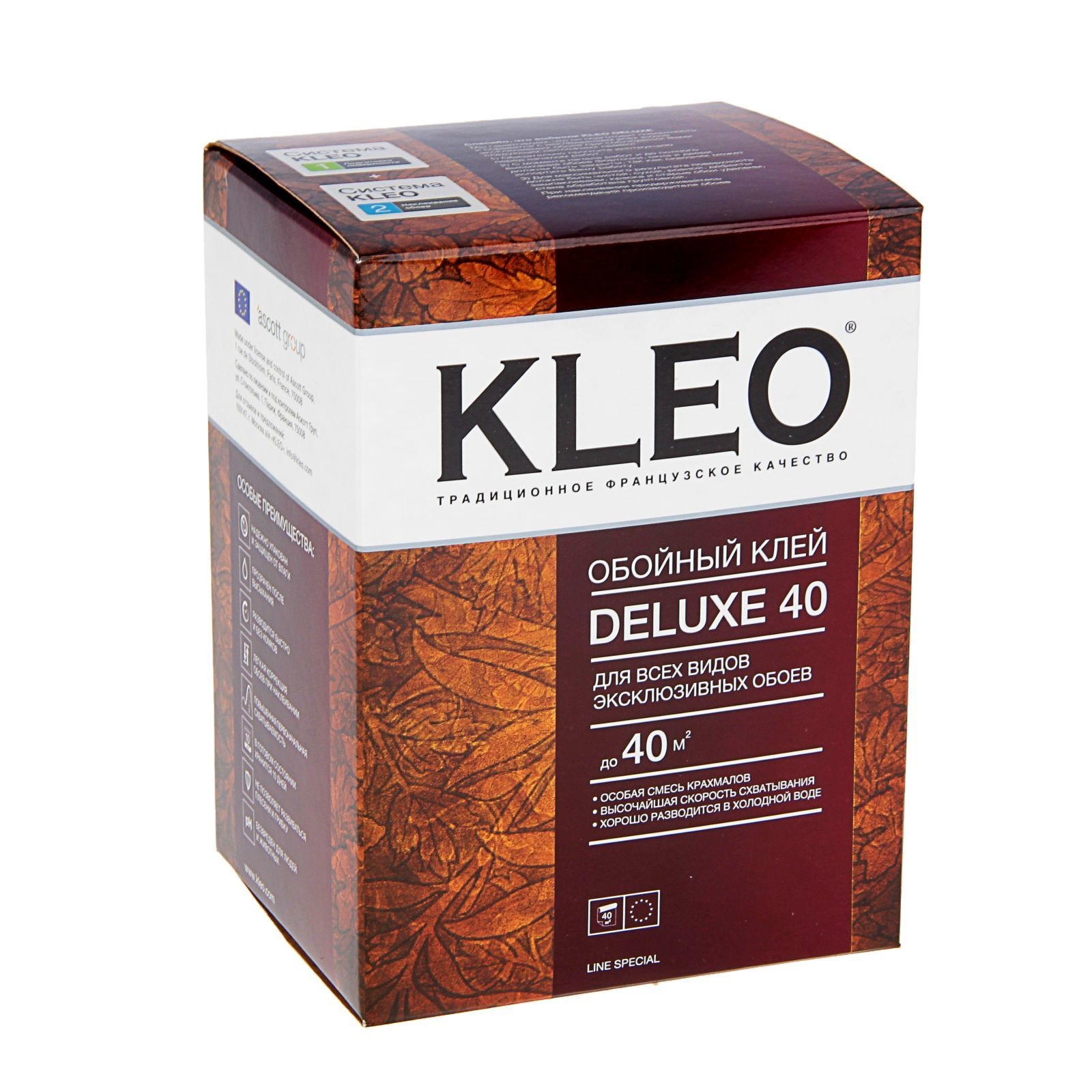 KLEO DELUXE 40 Обойный клей для эксклюзивных обоев