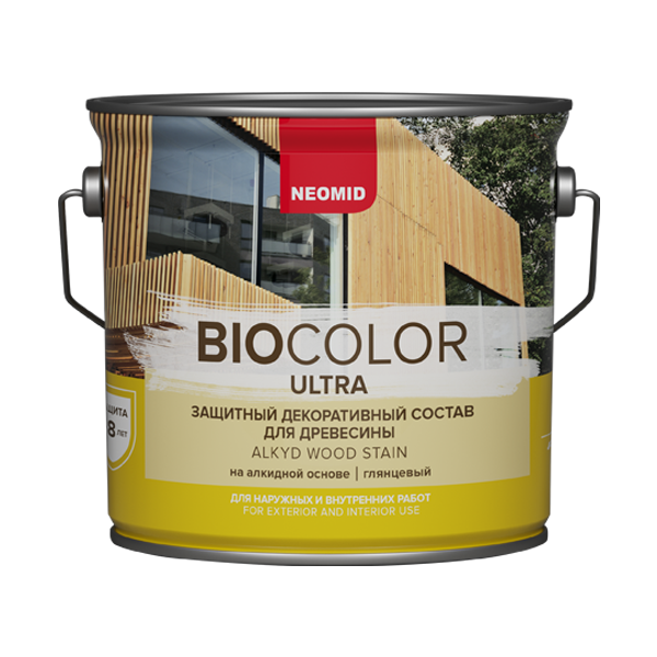 Neomid Bio Color Ultra Декоративный деревозащитный состав