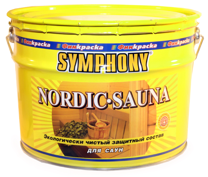 SYMPHONY NORDIC SAUNA шелковисто-матовый защитный состав для саун и бань