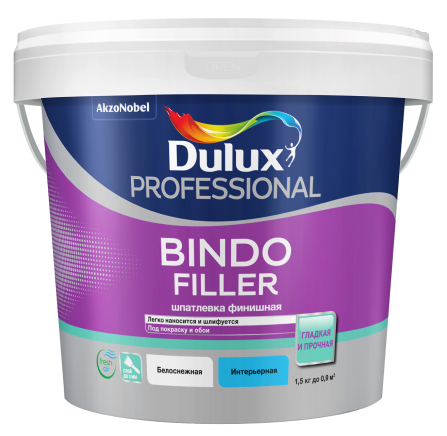 Dulux Bindo Filler Финишная шпаклевка под покраску