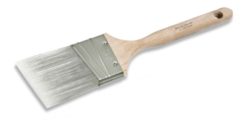Wooster Профессиональная кисть со скошенной щетиной SILVER TIP