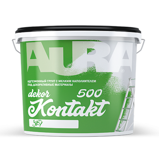 Aura Dekor Kontakt 500 грунт адгезионный с мелким наполнителем
