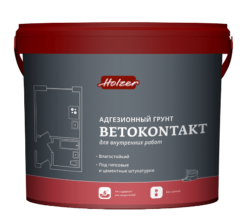 Holzer Betokontakt Адгезионный грунт-бетоноконтакт для внутренних работ