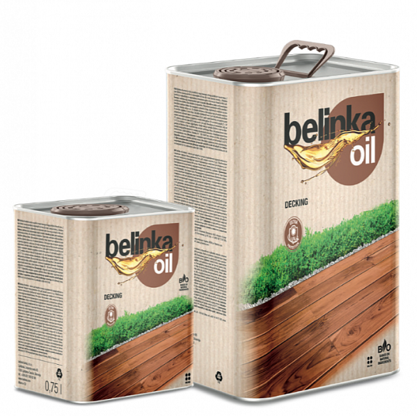Belinka Oil Decking для наружных работ на основе модифицированных растительных масел и восков