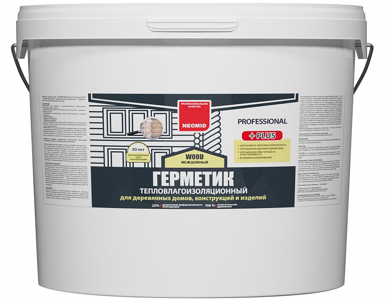 Neomid Professional Plus герметик тепловлагоизоляционный