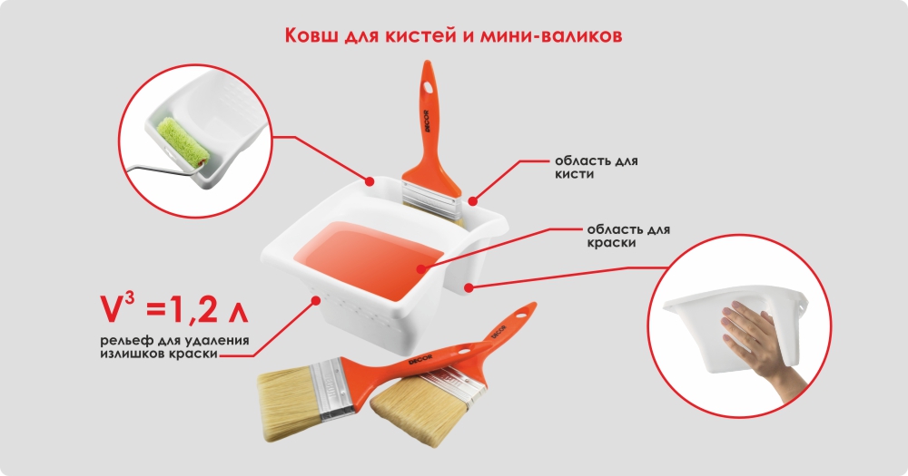 Decor Ковш для краски