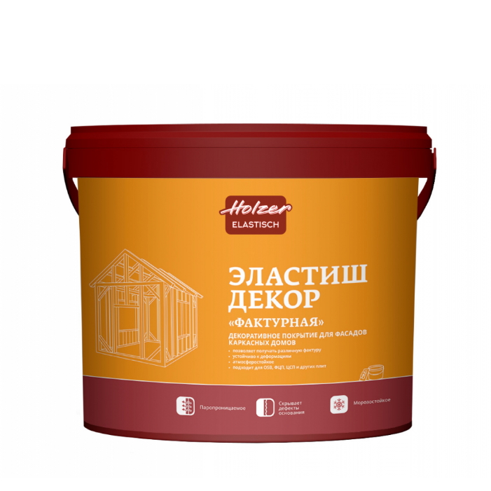 Holzer Эластиш ДЕКОР Краска фактурная