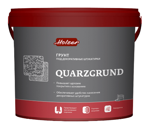 Holzer Quarzgrund Грунт под декоративные штукатурки
