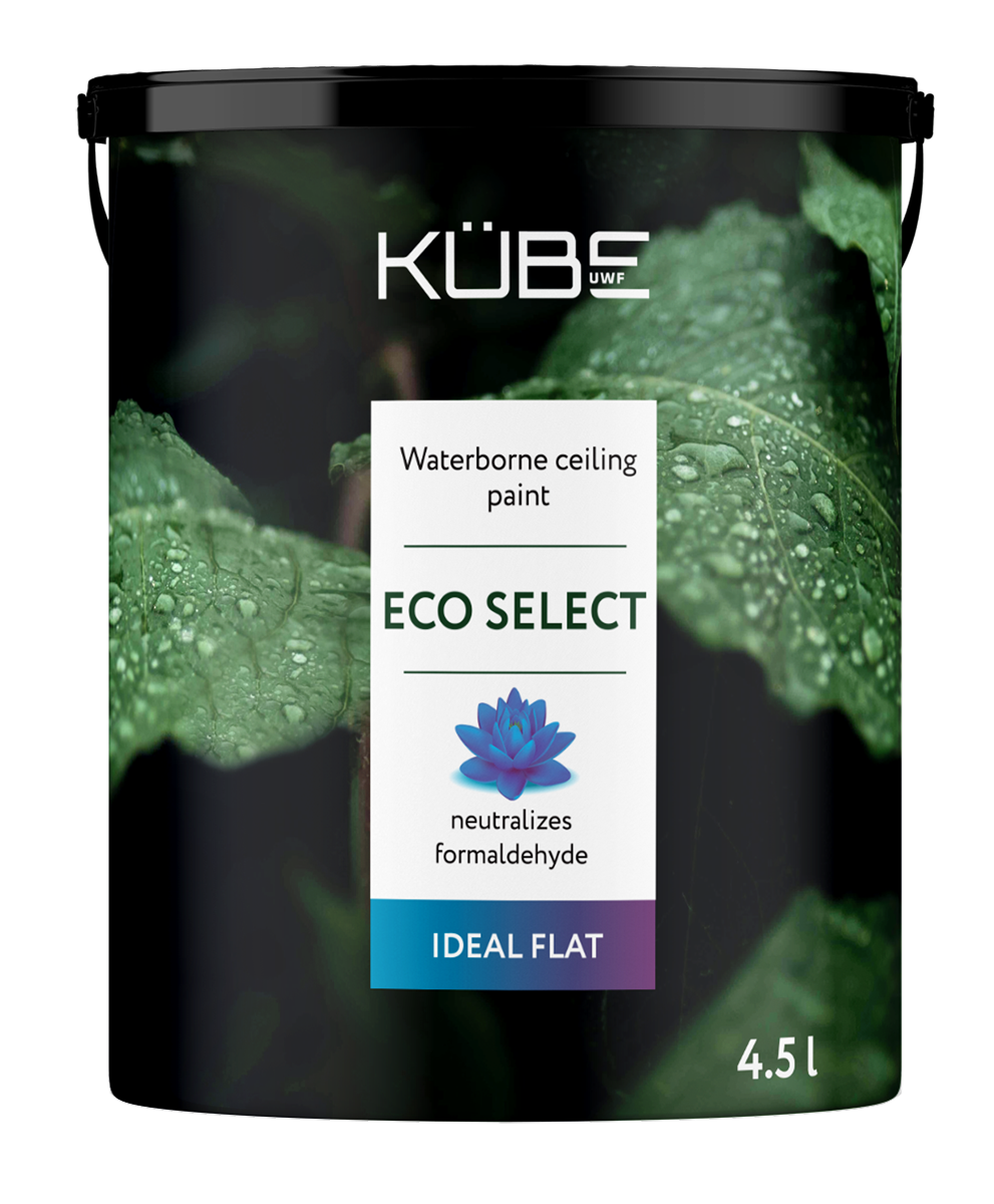 Kube Eco Select ideal flat краска интерьерная для стен и потолков