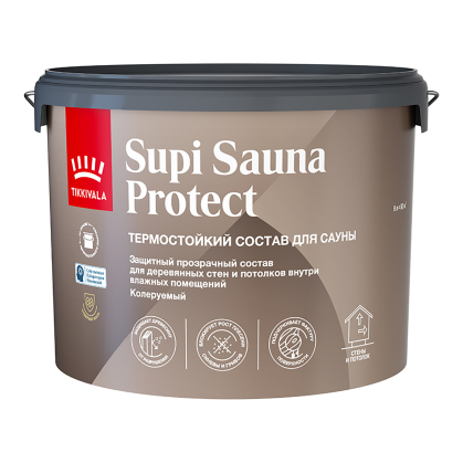 Tikkivala Supi Sauna Protect состав термостойкий для сауны 