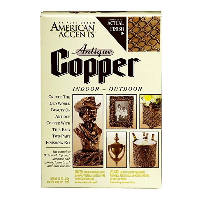Rust-Oleum American Accents Antique Copper краска эффект античности