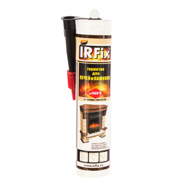 Irfix +1500 High Temperature Sealant герметик для печей и каминов