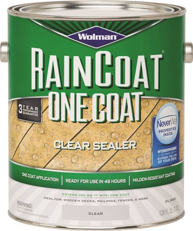 Wolman RainCoat One Coat Clear Sealer Пропитка для дерева