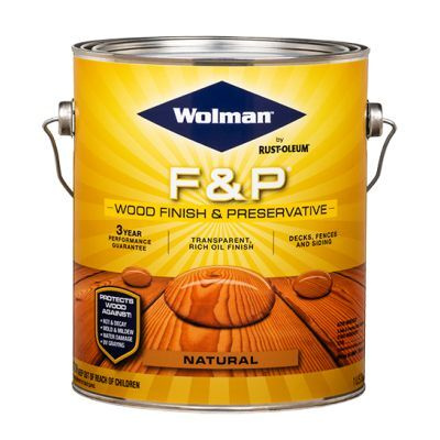 Wolman F&P Finish And Preservative Защитное масляное покрытие с воском