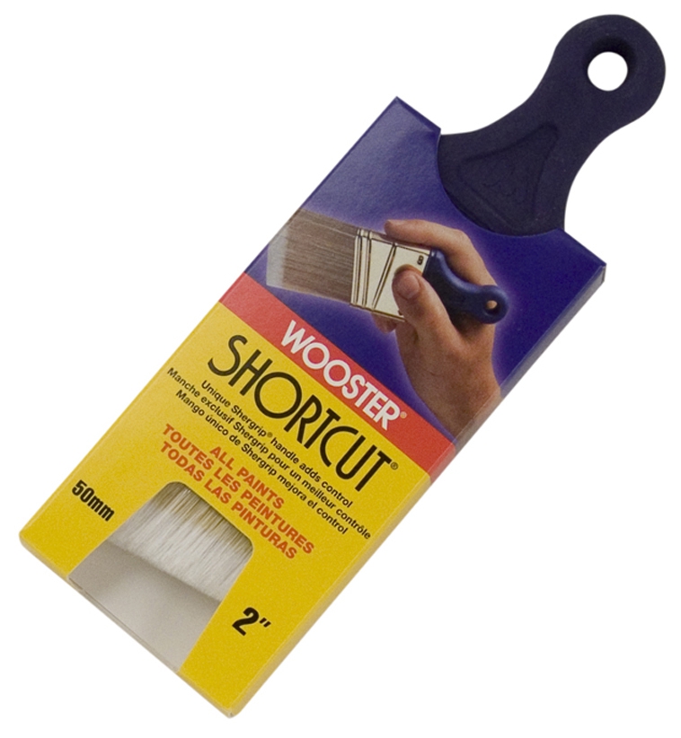 Wooster Угловая кисть с короткой ручкой SHORTCUT