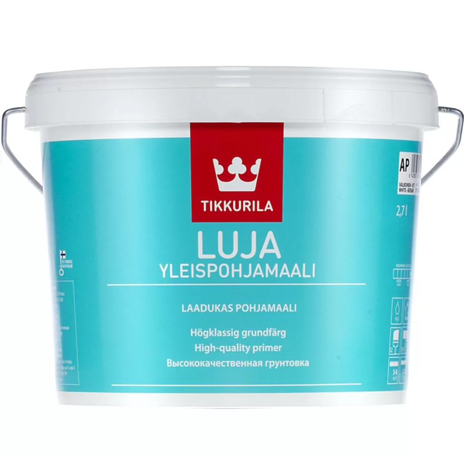 Tikkurila Luja Yleispohjamaali адгезионная грунтовка на водной основе