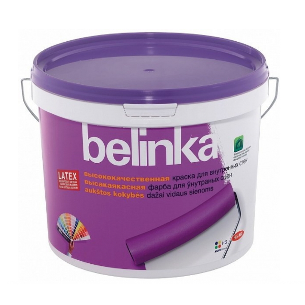 Belinka Latex краска интерьерная латексная для стен и потолков