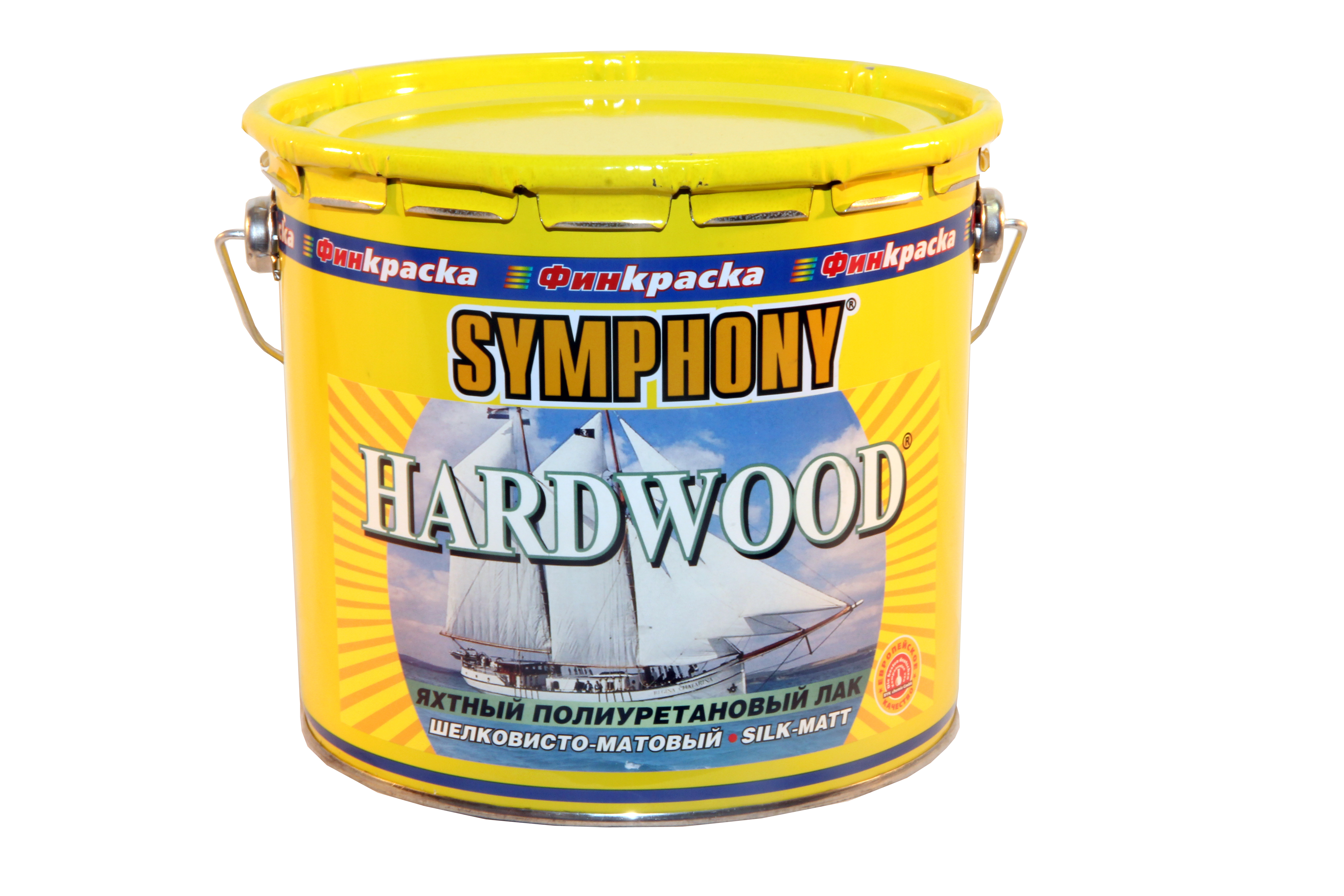 SYMPHONY HARDWOOD AQUA шелковисто-матовый полиуретановый паркетный лак