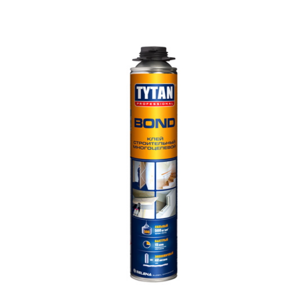 Tytan Professional Bond GUN пена-клей строительный многоцелевой