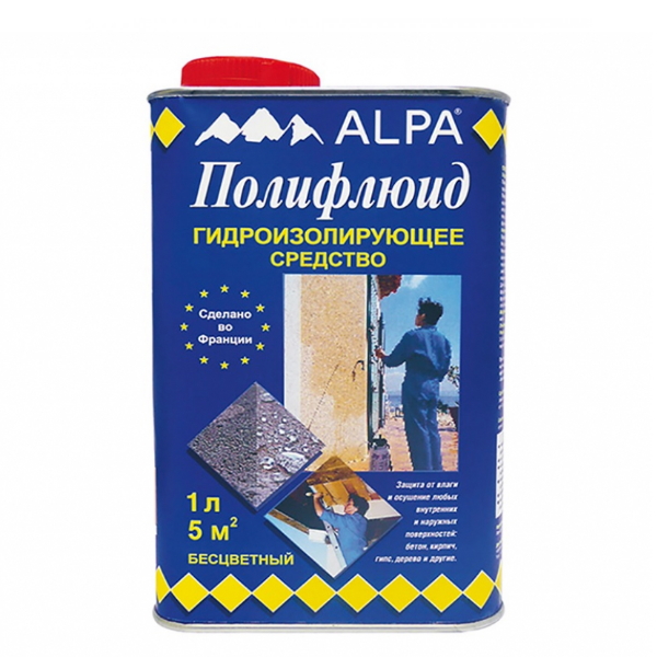ALPA Polyfluid Гидроизолирующее средство защита от влаги