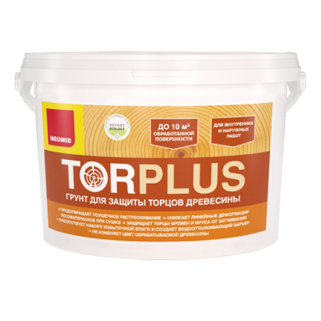 NEOMID Tor Plus Состав для защиты торцов древесины NEOMID Tor Plus Состав для защиты торцов древесины