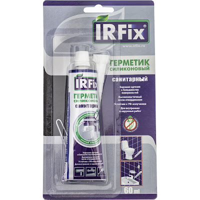 Irfix силиконовый санитарный герметик 60 мл Irfix силиконовый санитарный герметик 60 мл