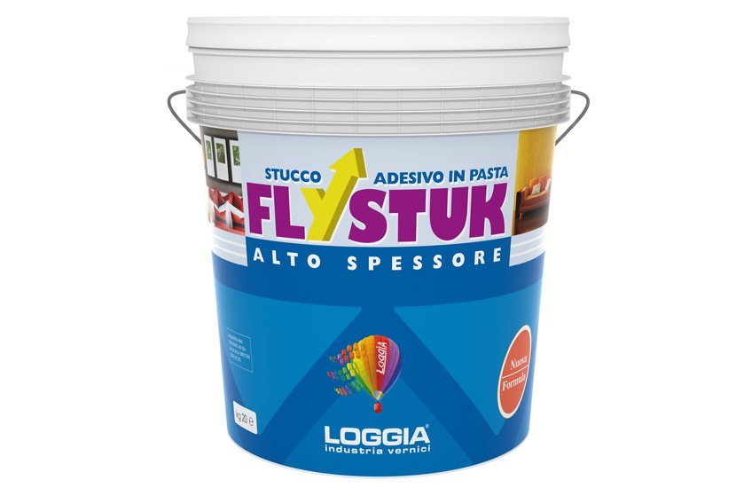 Loggia Flystuk in Pasta интерьерная финишная безусадочная шпатлевка