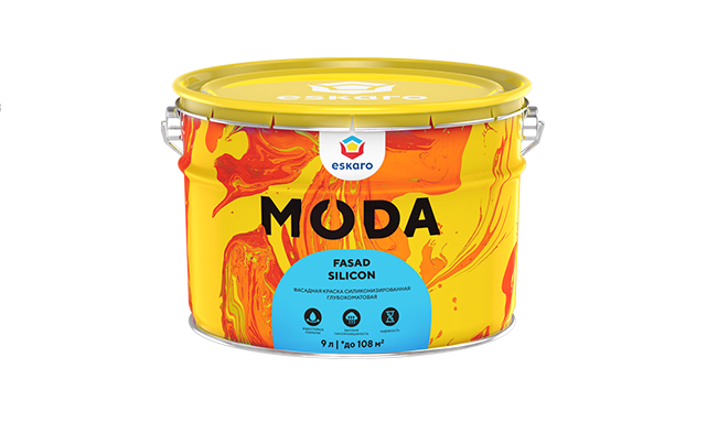Eskaro MODA Fasad Silicon краска фасадная силиконизированная