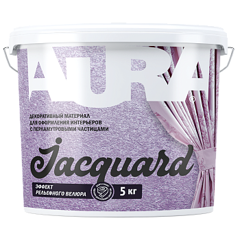Aura Jacquard штукатурка для внутренних работ декоративно-отделочная акриловая