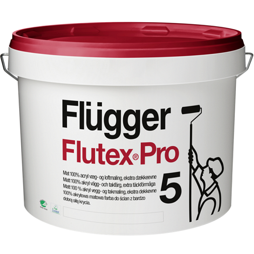 Flugger Flutex Pro 5 краска акриловая с повышенной кроющей способностью