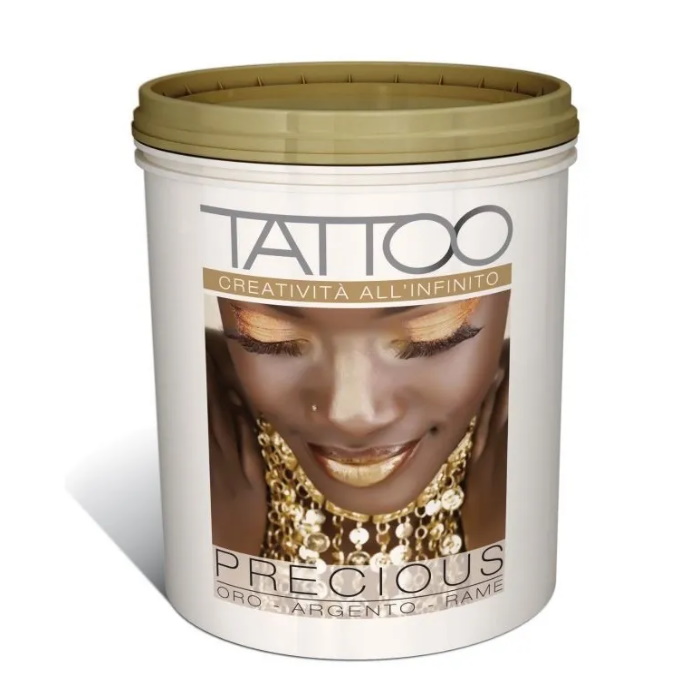 Tattoo Precious Драгоценная металлизированная укрывная краска