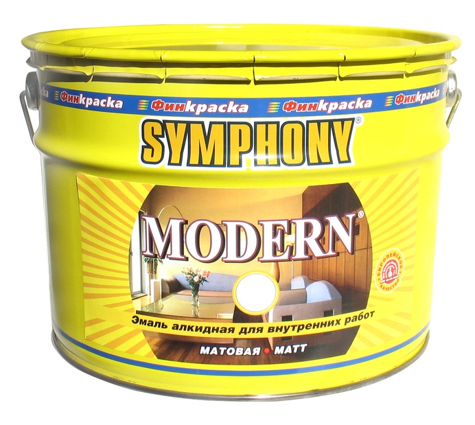 SYMPHONY MODERN универсальная матовая алкидная эмаль