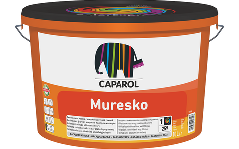 Caparol Muresko краска фасадная на основе силиконовой смолы SilaCryl