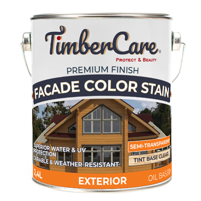 TimberCare Faсade Color Stain кроющая пропитка для наружных деревянных поверхностей
