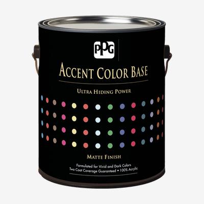 PPG Accent Color Специализированная краска для темных, ярких и насыщенных оттенков PPG Accent Color Специализированная краска для темных, ярких и насыщенных оттенков