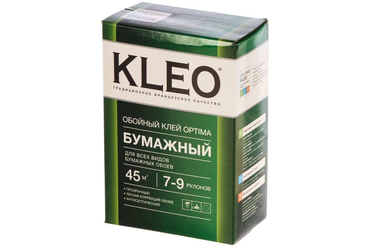 KLEO OPTIMA Обойный клей для любых бумажных обоев 