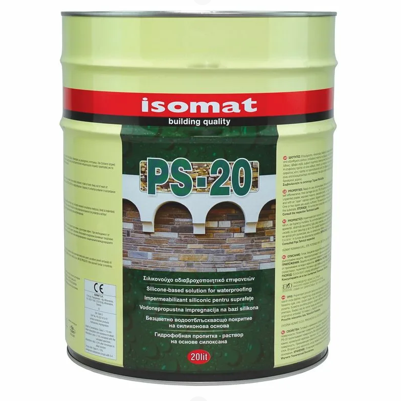 Isomat PS 20 - Гидрофобная пропитка-раствор на основе силоксана Isomat PS 20 - Гидрофобная пропитка-раствор на основе силоксана
