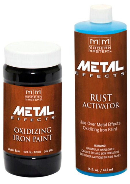 Modern Masters Metal effects iron paint система покрытий для получения эффекта естественной ржавчины