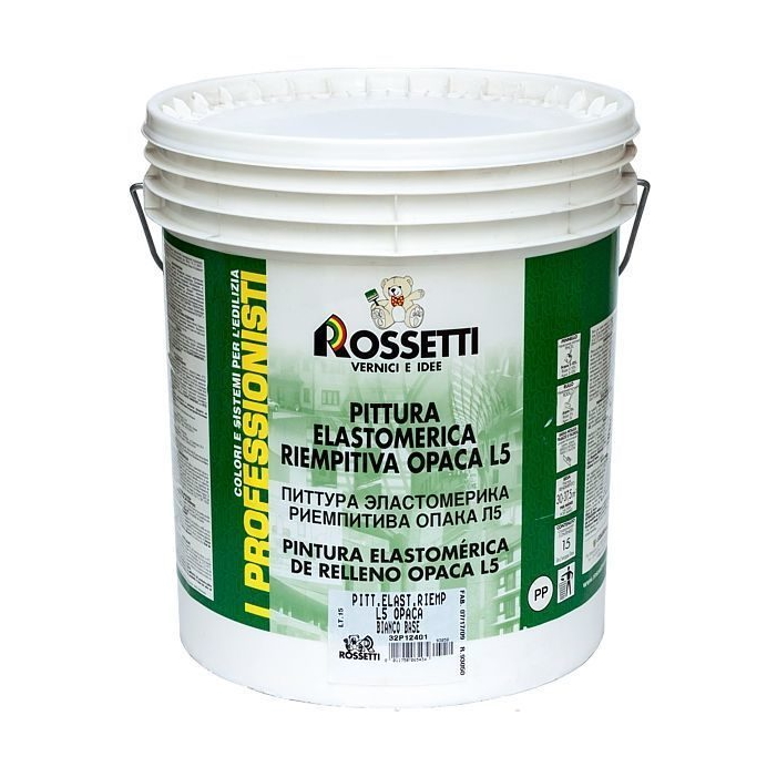 Rossetti PITTURA ELASTOMERICA PIEMPITIVA OPACA L5