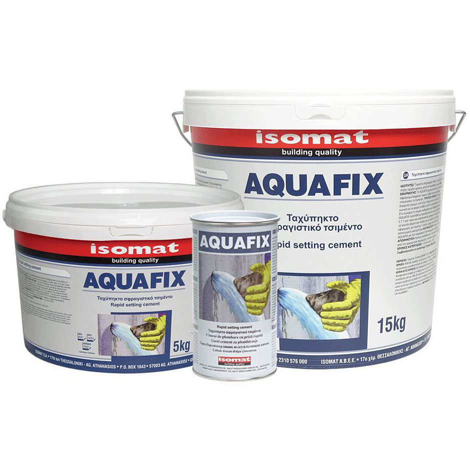Isomat AQUAFIX - Быстросхватывающийся гидравлический цементный раствор