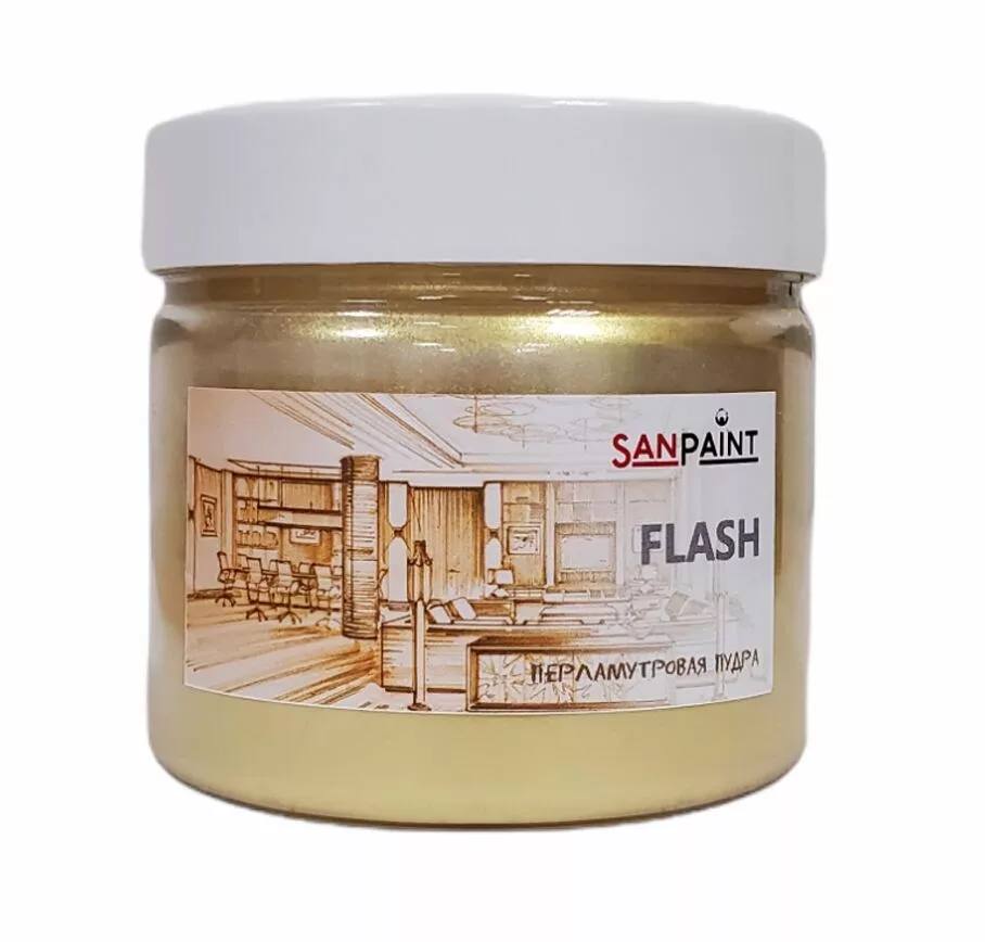 Sanpaint Flash пудра для декоративных работ перламутровая 