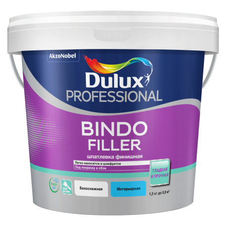 Dulux Bindo Filler Финишная шпаклевка под покраску Dulux Bindo Filler Финишная шпаклевка под покраску