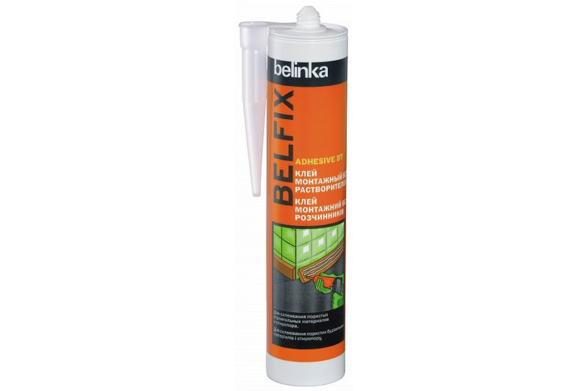 Belinka BELFIX Adhesive BT Монтажный клей без растворителей