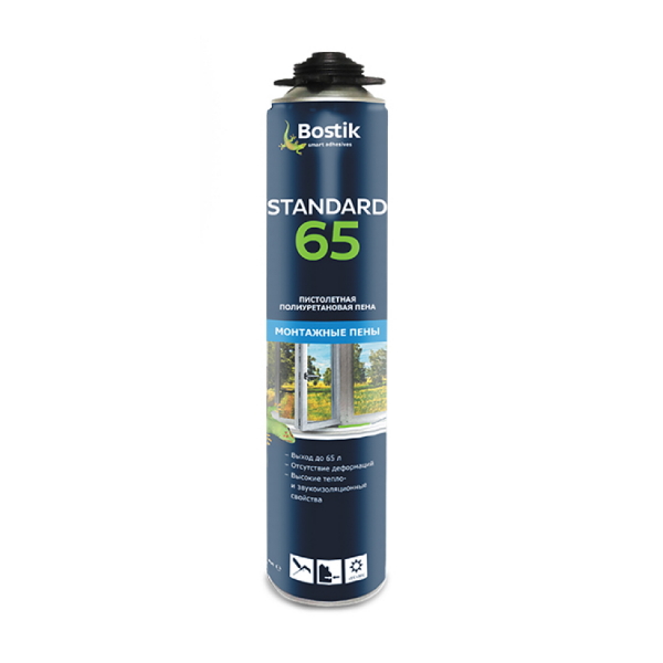 Bostik Standard 65 пистолетная полиуретановая пена